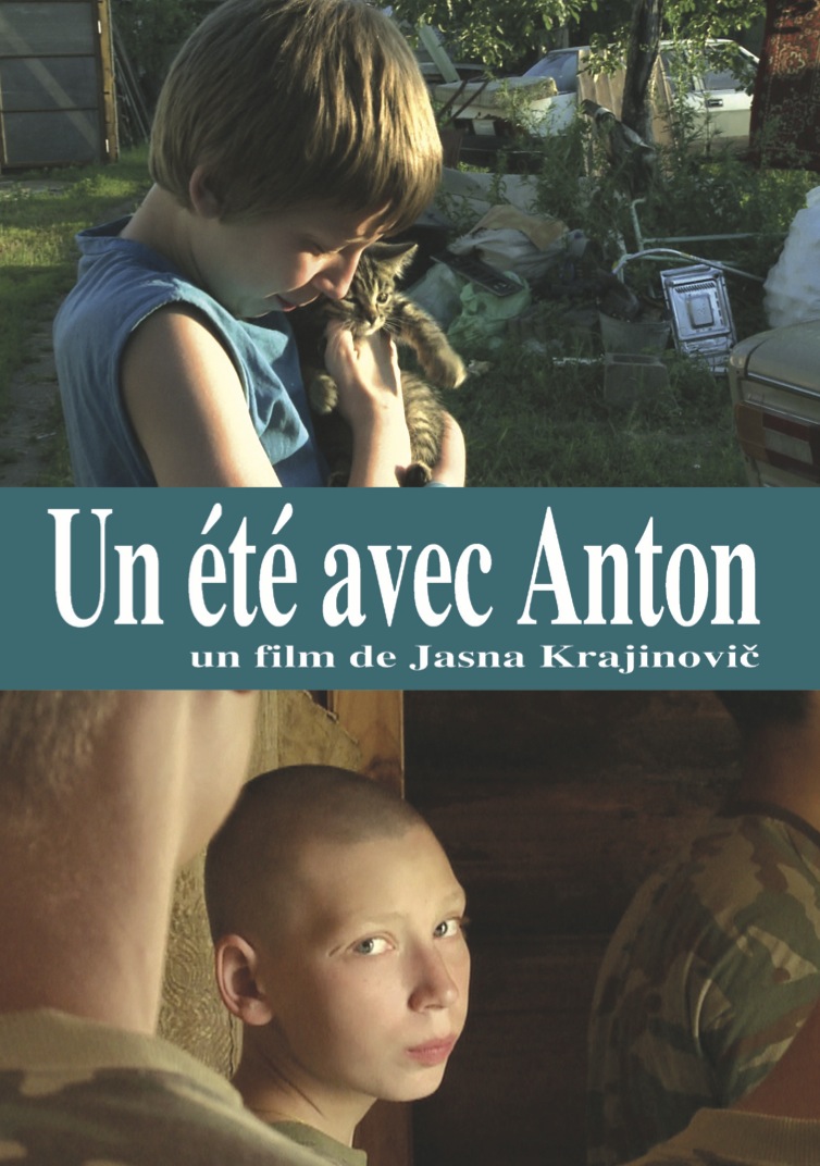Affiche. Film Jasna Krajinovic. Un été avec Anton. 2013-01-10